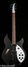 Rickenbacker 330/6 , Matte Black: Full Instrument - Front