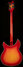 Rickenbacker 4005/4 XC 90th Anniversary, Amber Fireglo: Full Instrument - Rear