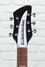 Rickenbacker 325/6 C64, Jetglo: Headstock