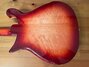 Dec 1996 Rickenbacker 660/12 TP, Fireglo: Body - Rear