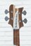 Rickenbacker 4003/4 CB Checkered Binding, Satin Mapleglo: Headstock