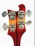 Rickenbacker 4001/4 , Fireglo: Headstock - Rear