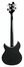 Rickenbacker 4005/4 XC 90th Anniversary, Jetglo: Full Instrument - Rear