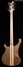 Rickenbacker 4003/4 , Natural Walnut: Full Instrument - Rear