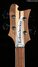 Rickenbacker 4003/4 CB Checkered Binding, Satin Mapleglo: Headstock