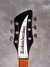 Jul 1996 Rickenbacker 360/6 V64, Jetglo: Headstock