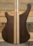 Rickenbacker 4003/4 S, Natural Walnut: Body - Rear