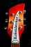 Rickenbacker 620/6 , Fireglo: Headstock