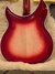 Rickenbacker 381/6 V69, Fireglo: Body - Rear