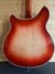 Jan 1967 Rickenbacker 370/6 Deluxe, Fireglo: Body - Rear