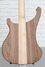 Jul 2022 Rickenbacker 4003/4 AC Al Cisneros model, Natural Walnut: Body - Rear