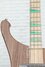 Rickenbacker 4003/4 AC Al Cisneros model, Natural Walnut: Neck - Front