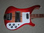 Rickenbacker 4001/4 , Fireglo: Body - Front