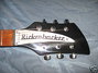 Dec 1989 Rickenbacker 320/6 , Jetglo: Headstock