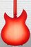 Jul 2022 Rickenbacker 330/6 , Fireglo: Body - Rear