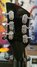 Rickenbacker 325/6 Mod, Jetglo: Headstock - Rear