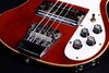 Rickenbacker 4001/4 , Burgundy: Close up - Free