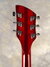Rickenbacker 330/6 , Burgundy: Headstock - Rear