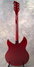 Rickenbacker 330/6 , Burgundy: Full Instrument - Rear