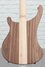 Jul 2022 Rickenbacker 4003/4 AC Al Cisneros model, Natural Walnut: Body - Rear