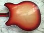 Feb 2012 Rickenbacker 360/6 , Fireglo: Body - Rear