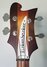 Oct 2021 Rickenbacker 4003/4 CB Checkered Binding, Satin Autumnglo: Headstock