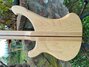 Apr 2022 Rickenbacker 4003/4 CB Checkered Binding, Satin Mapleglo: Body - Rear