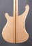 Jun 2022 Rickenbacker 4003/4 CB Checkered Binding, Satin Mapleglo: Body - Rear