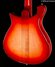 Jul 2022 Rickenbacker 620/12 , Fireglo: Body - Rear