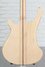 Jul 2022 Rickenbacker 4003/4 , Mapleglo: Body - Rear