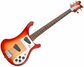 Rickenbacker 4003/5 S, Fireglo: Full Instrument - Front