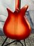 Apr 1965 Rickenbacker 950/6 Mod, Fireglo: Body - Rear