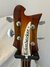 Rickenbacker 4003/4 CB Checkered Binding, WalnutGlo: Headstock