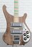 Rickenbacker 4003/4 AC Al Cisneros model, Natural Walnut: Body - Front