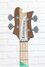 Rickenbacker 4003/4 AC Al Cisneros model, Natural Walnut: Headstock