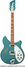 Rickenbacker 360/6 , Turquoise: Full Instrument - Front