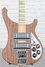 Rickenbacker 4003/4 AC Al Cisneros model, Natural Walnut: Body - Front