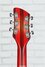 Rickenbacker 350/6 V63, Fireglo: Headstock - Rear