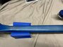 Rickenbacker 660/6 , Blueburst: Neck - Rear