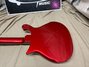 Dec 2012 Rickenbacker 660/6 , Ruby: Body - Rear