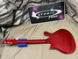 Rickenbacker 660/6 , Ruby: Full Instrument - Rear
