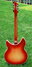 Rickenbacker 365/6 O.S., Fireglo: Full Instrument - Rear