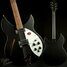Rickenbacker 330/6 , Matte Black: Free image
