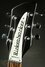 Rickenbacker 330/6 , Matte Black: Headstock