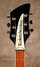 Rickenbacker 350/6 SH, Jetglo: Headstock