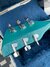 Rickenbacker 360/6 Mod, Turquoise: Headstock - Rear
