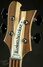 Rickenbacker 4003/4 CB Checkered Binding, Satin Mapleglo: Headstock