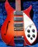 Rickenbacker 1996/6 RoMo, Fireglo: Body - Front