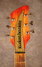 Dec 1958 Rickenbacker 365/6 Capri, Fireglo: Headstock