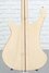 Aug 2022 Rickenbacker 4003/4 CB Checkered Binding, Satin Mapleglo: Body - Rear